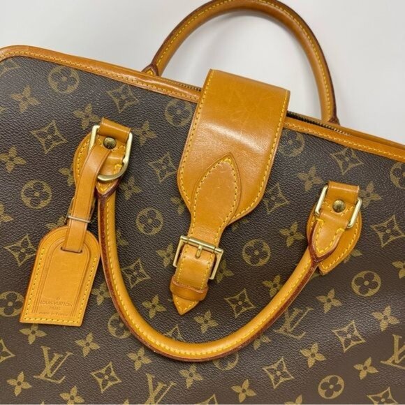 344 Pre Owned Authentic Louis Vuitton Monogram Rivoli Soft Briefcase Bag MI1918 - Picture 2 of 11